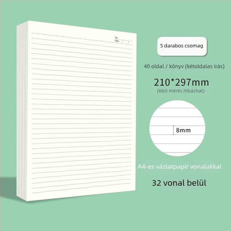 Victory vonalas vázlatpapír, kínai boríték stílusú csomagolás; ideális ajándék új otthonhoz; karácsony