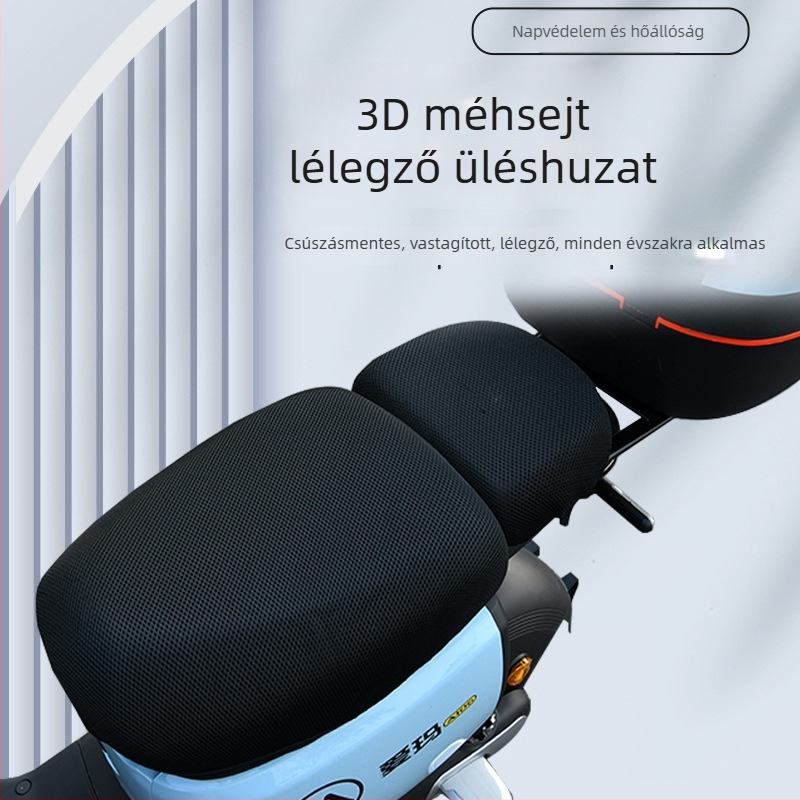 Általános méretű elektromos kerékpár üléshuzat – vízálló, UV-védelem, hőszigetelés