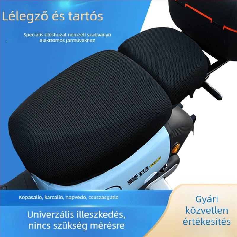 Általános méretű elektromos kerékpár üléshuzat – vízálló, UV-védelem, hőszigetelés