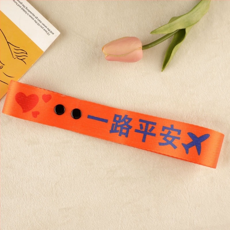 Poliészter poggyászpánt, Dylan Márka, National Tide New Wind stílus, mintázat: betűk, funkciók: lélegző, ultra könnyű, kopásálló