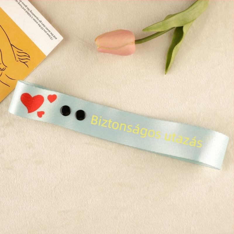 Poliészter poggyászpánt, Dylan Márka, National Tide New Wind stílus, mintázat: betűk, funkciók: lélegző, ultra könnyű, kopásálló