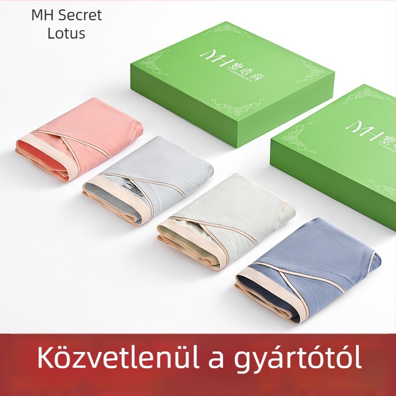 Bevart terhes női seamless alsónemű, alacsony deréktáji és pocakot támogató, fő anyag 95% pamut, ágyék rész 100% pamut, a terhesség elejétől a postpartumnig