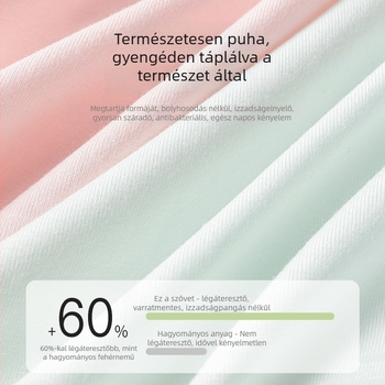 Antibakteriális kismama alsónemű hosszított ágyékkal és V‑formájú has-támogatással, típus A, 100% pamut