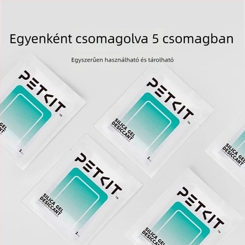 Kézi szilikonból készült háziállat-etető látható ablakkal, 100 darabos készlet