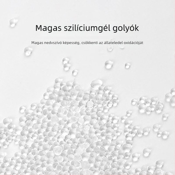 Kézi szilikonból készült háziállat-etető látható ablakkal, 100 darabos készlet