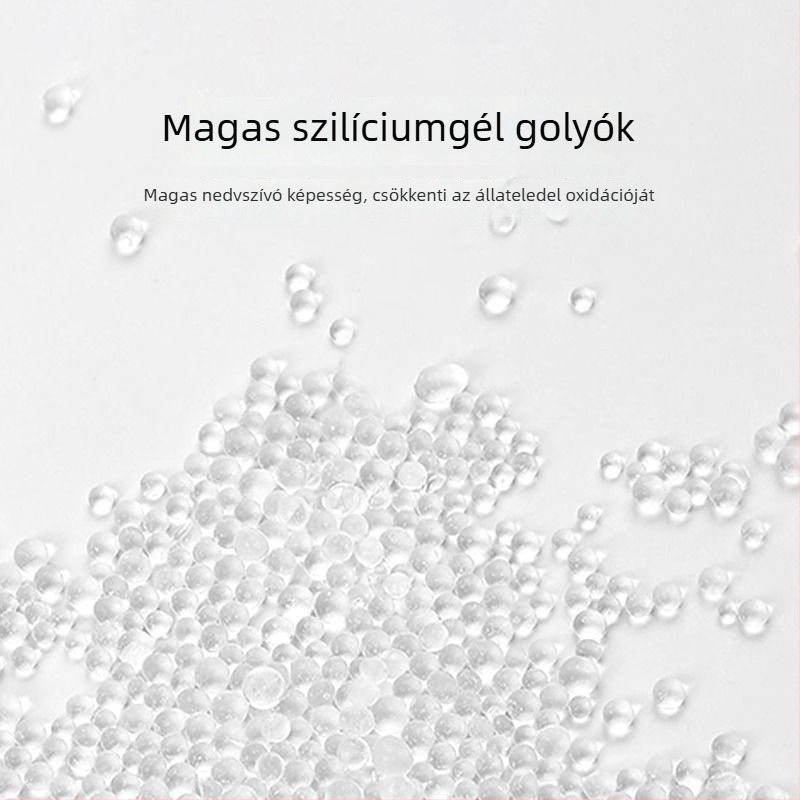 Kézi szilikonból készült háziállat-etető látható ablakkal, 100 darabos készlet