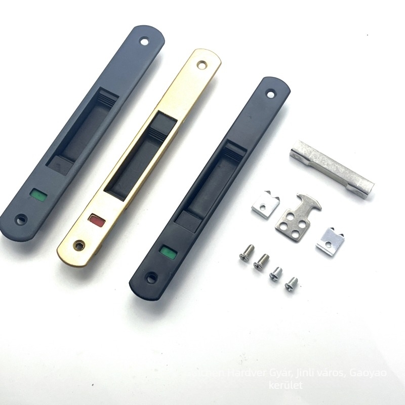 Alumíniumötvözet kampózár tolóajtókhoz és ablakokhoz, egyoldali hőszigetelt kialakítás, modell 1, Guicheng hardware, modern minimalista stílus