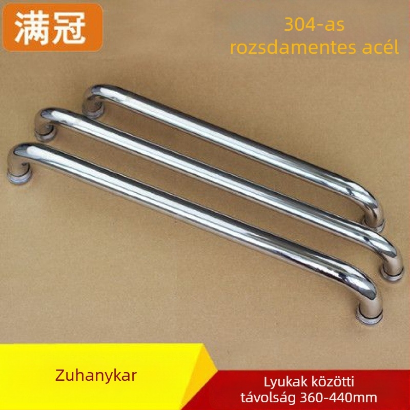 Zuhanykabin ajtó fogantyúja, ABS anyag, márka Chunjian, lyukköz 440 mm, stílus Egyéb