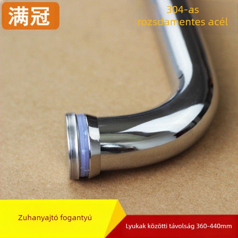 Zuhanykabin ajtó fogantyúja, ABS anyag, márka Chunjian, lyukköz 440 mm, stílus Egyéb