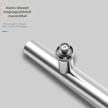 Rozsdamentes acél üvegajtó fogó készlet keret nélküli edzett üvegajtókhoz