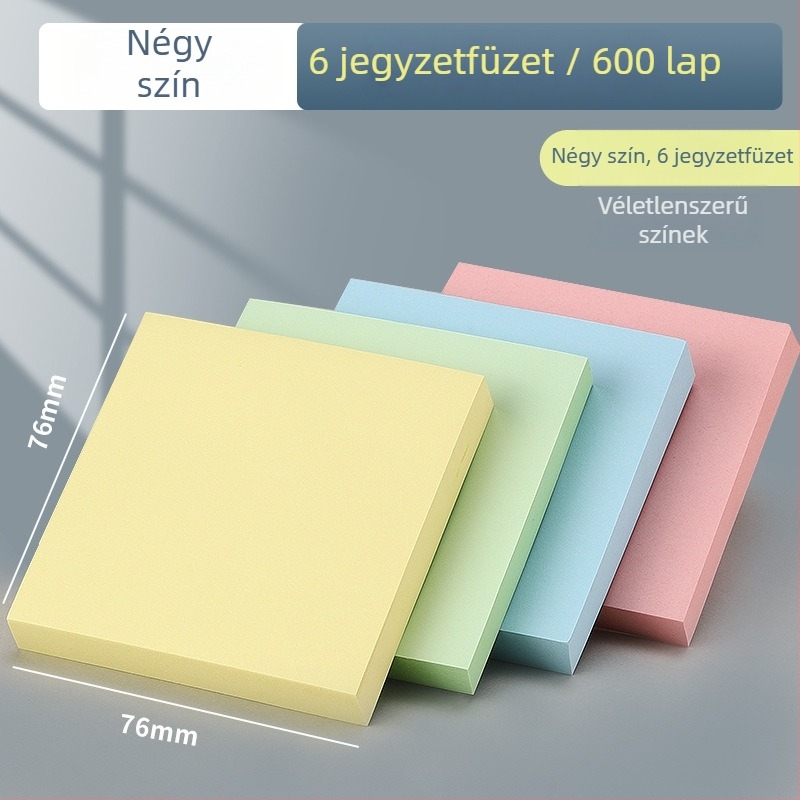 MG YS-02 Diákoknak tervezett ragasztós jegyzetek kreatív aranyos matricákkal, ragasztható, IP licenccel