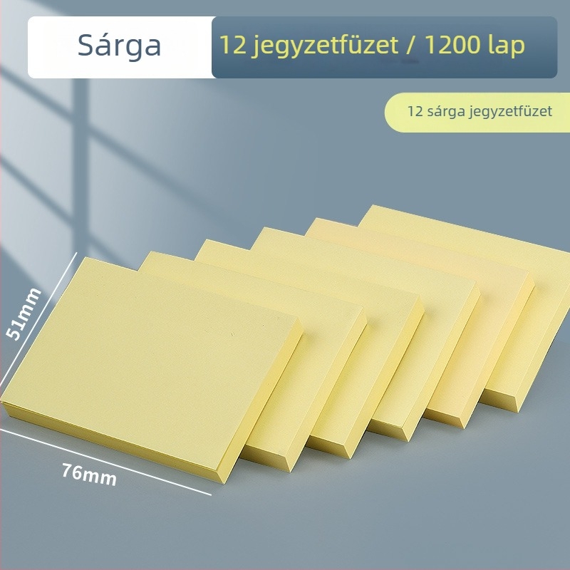 MG YS-02 Diákoknak tervezett ragasztós jegyzetek kreatív aranyos matricákkal, ragasztható, IP licenccel