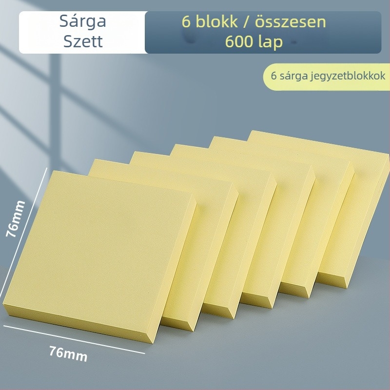 MG YS-02 Diákoknak tervezett ragasztós jegyzetek kreatív aranyos matricákkal, ragasztható, IP licenccel