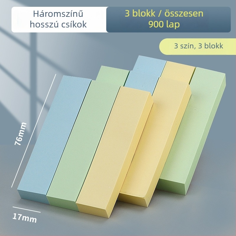 MG YS-02 Diákoknak tervezett ragasztós jegyzetek kreatív aranyos matricákkal, ragasztható, IP licenccel