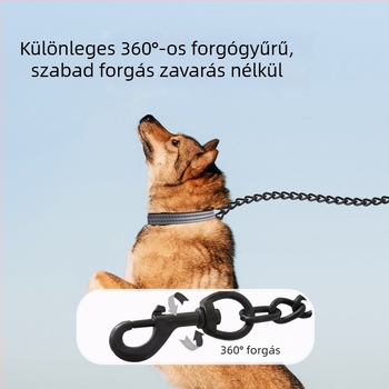 Kutyatrakció lánc Chong Baihui – kód zs-0419, anyag: Egyéb, kategória: Kisállat láncok és kötelek