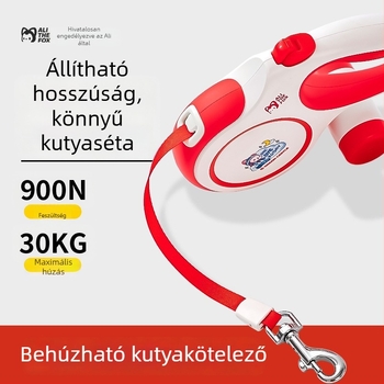 Retraktív Akita kutyapóráz – műanyag, anti húzás, anti menekülés, Anime-játék IP licenc