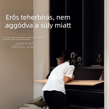 Masszív lehajtható zsanér hardver szekrényekhez és polcokhoz – rozsdamentes acélból, modell Kxfa1pr0a00, modern egyszerűség