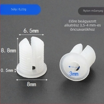 Beépített pánt ajtóhoz, nylon anyag, modell Beépített, stílus Modern egyszerű