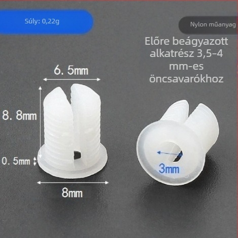 Beépített pánt ajtóhoz, nylon anyag, modell Beépített, stílus Modern egyszerű