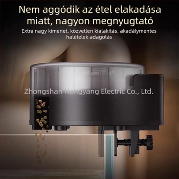 Akvarisztikai intelligens időzített etető – ABS anyag, Márka: jecod, Nem importált, Kifejezetten akváriumhoz