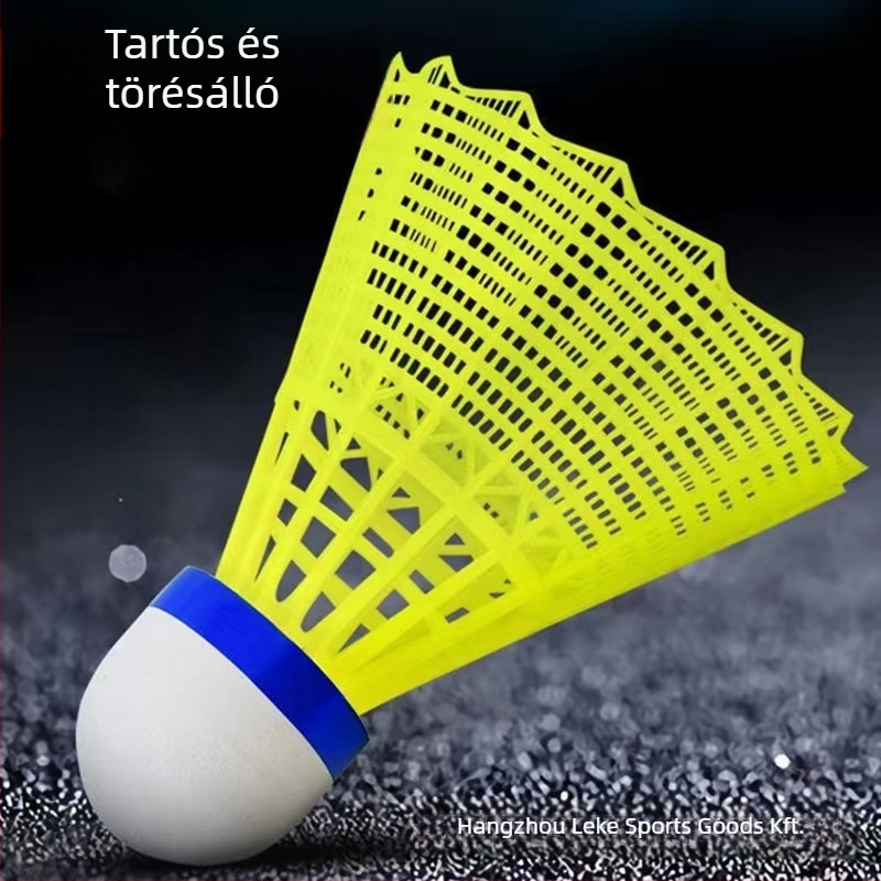 Automatikus visszahúzódó badminton tréner, családi interaktív edzés, 3 darabos készlet, keret acél-ötvözetből, nylon húrok, 90–94 g