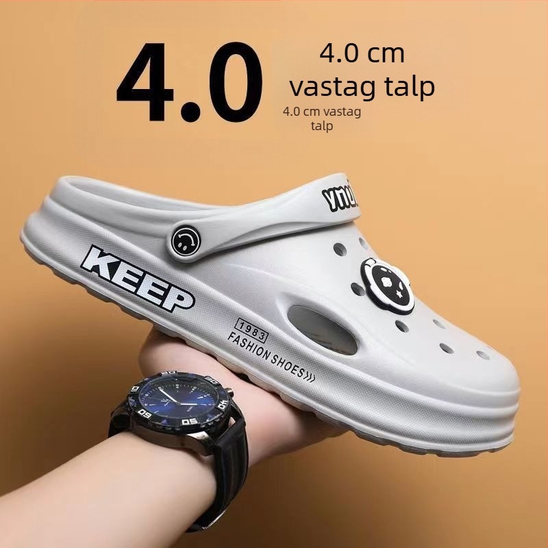 Férfi koreai stílusú EVA szandál, EVA felső és EVA talp, injekciós talp technológia