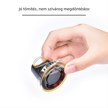 Egyszer használatos kerek PET műanyag pohárkák fedéllel, szószok és pudingok számára, kapacitás kevesebb mint 100 ml, készlet