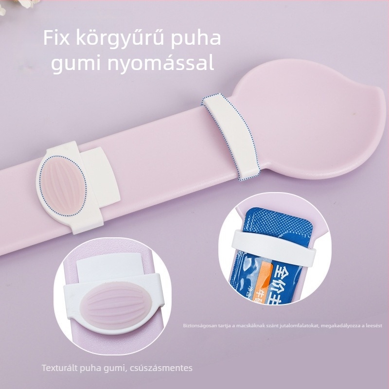 Macska etetőkanál, műanyagból, rugalmas és mosható, márka foryourpets