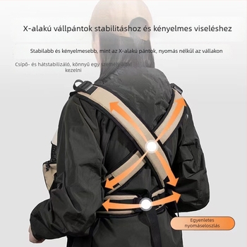 Hidream Macska hátizsák – lélegző előre hozzáférhető hordozó, nylon
