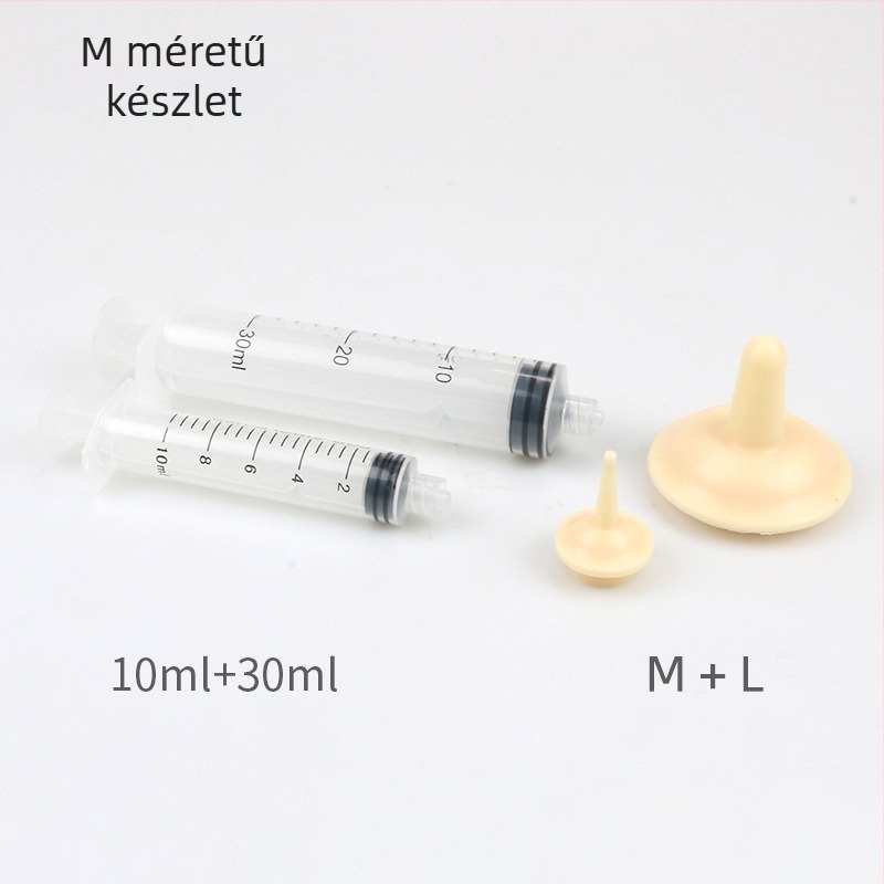 Szilikonból készült etetőszívó folyadékos etetéshez - manuális működés - alkalmas macskáknak, kutyáknak, hörcsögöknek, nyulaknak és madaraknak - 120 db/doboz