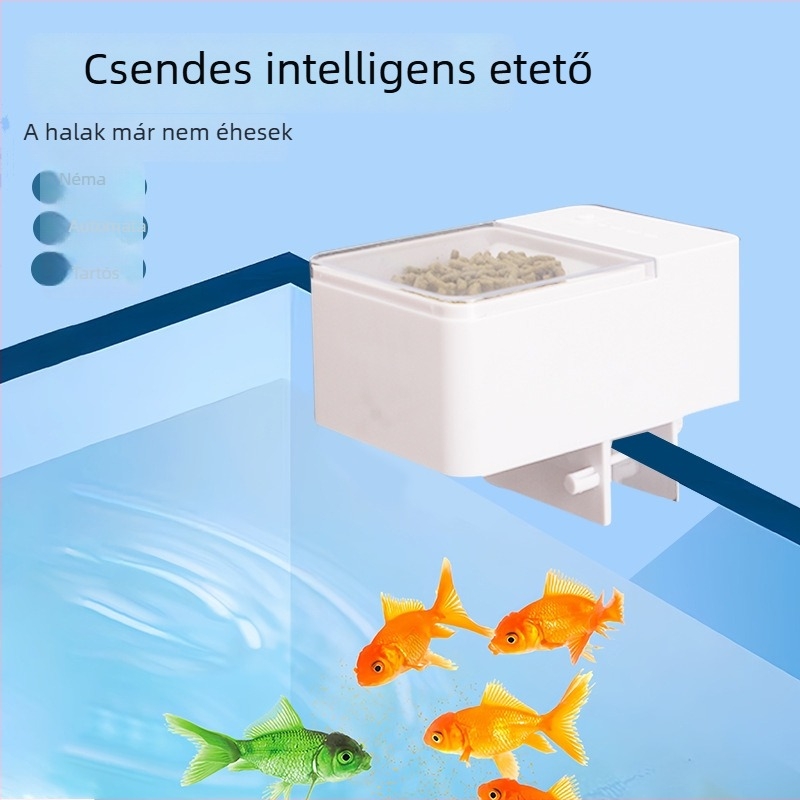 Akvárium automata etetője ABS anyagból, intelligens időzítő, koi és aranyhalak számára, teljes készlet, 36 darabos doboz