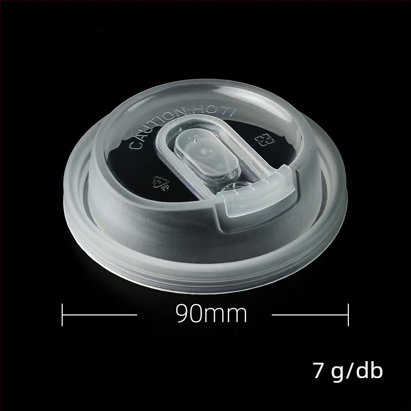 Egyszer használatos PP pohár 90 mm átmérőjű, hideg italokhoz – tej-tea és kávéhoz, 501–600 ml, kerek, injektálással formázott pohár