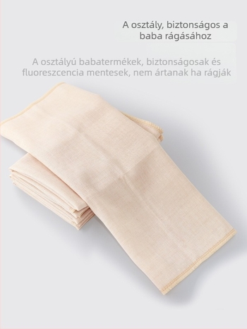Baba arctörölköző géz anyagból, 4 réteg géz, pamut 95%+, nedvszívó