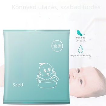 Baba törölköző készlet pamutból viszkóz fonallal, 50-80 g/darab, Golden thread