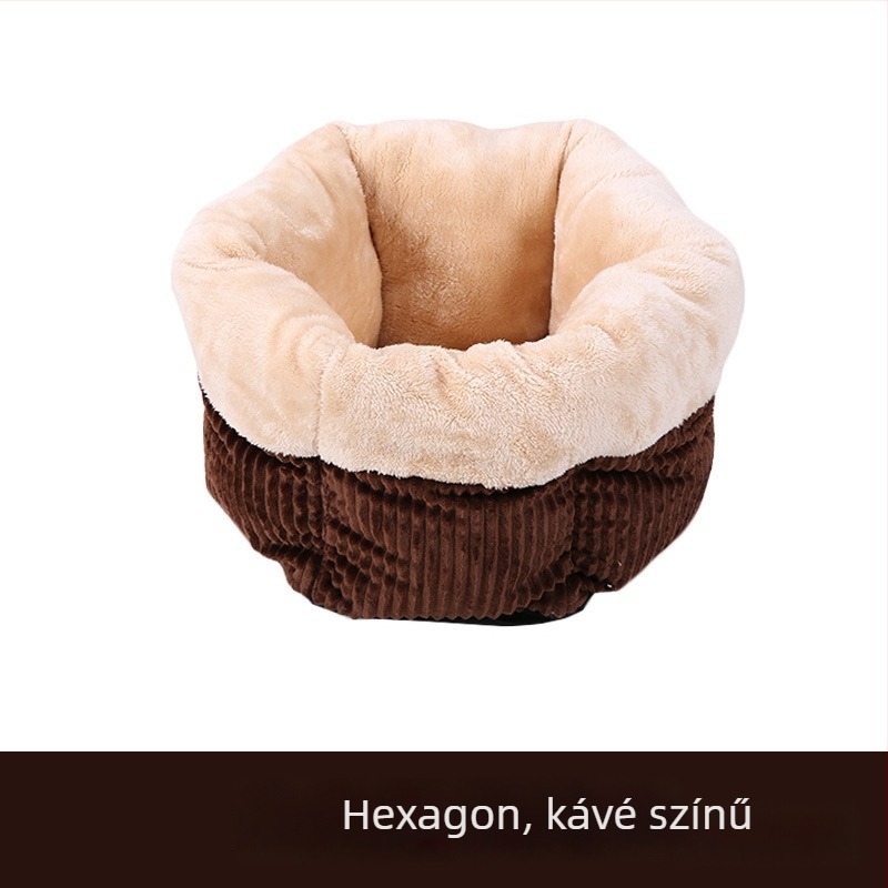 Kutyáknak szánt textilből készült kisállatfészek – kategória: fészek; anyag