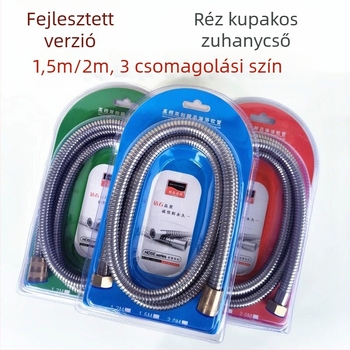 Rozsdamentes acél zuhanycső, 4-pontos csatlakozás, névleges nyomás 1.0, üzemi hőmérséklet 80