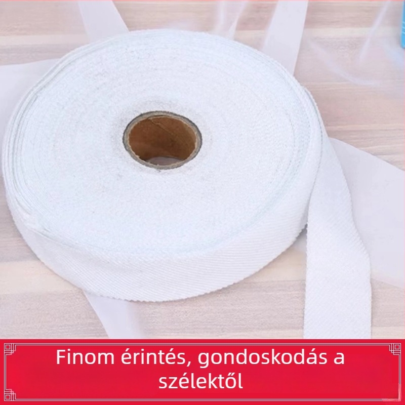 Poliészter cipőszegély – textil cipőhöz való kiegészítő, retro stílus, egész éves használatra