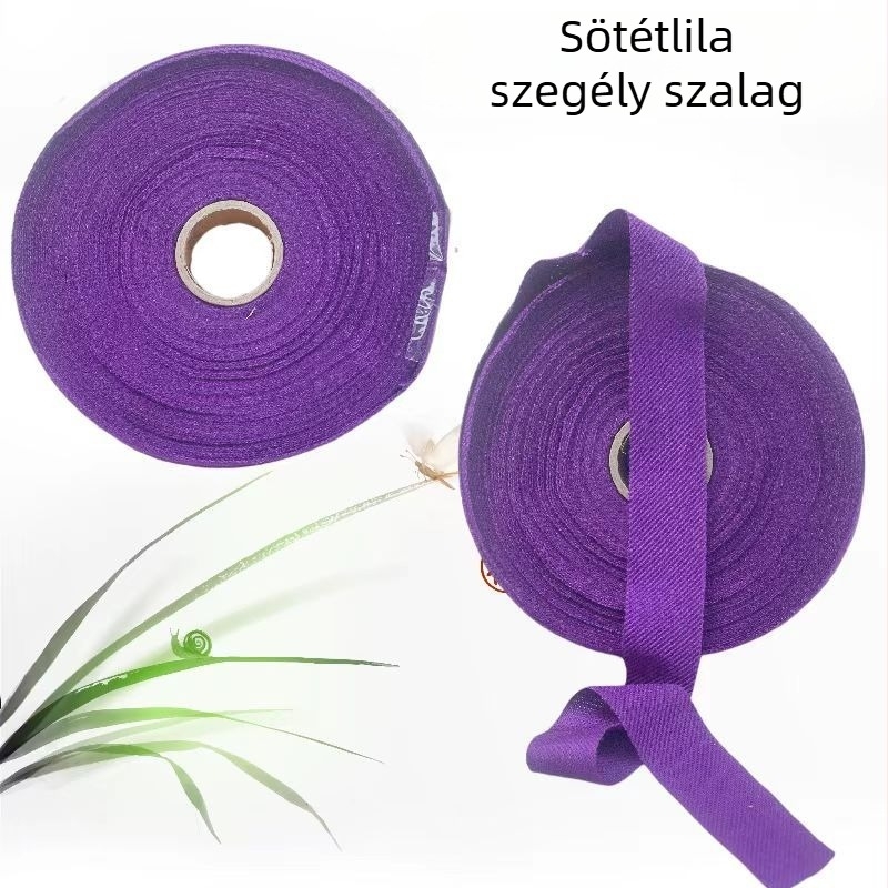 Poliészter cipőszegély – textil cipőhöz való kiegészítő, retro stílus, egész éves használatra