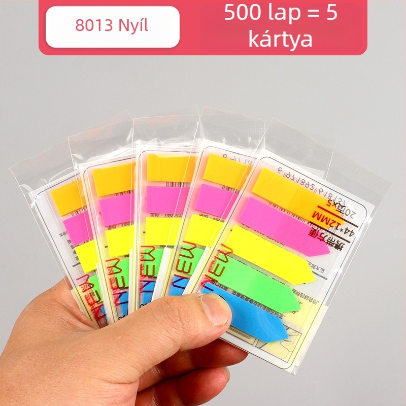 Joyful beauty jelzőcímke, modell PP indicator label, anyag PP műanyag, típus jelzőcímke, oldalanként 100 címke