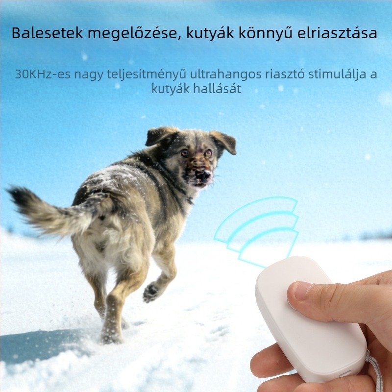 Ultrahangos ugatásriasztó kutyáknak és macskáknak – háziállatok kiképző eszköze
