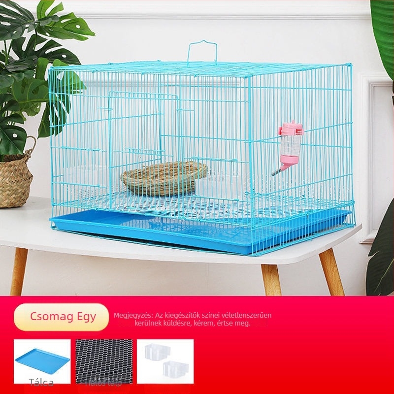 Fém nyúlketrec kisállatok számára, Eredet: Kína, Import: Nem, Márka: Egyéb, Háziállat fészek