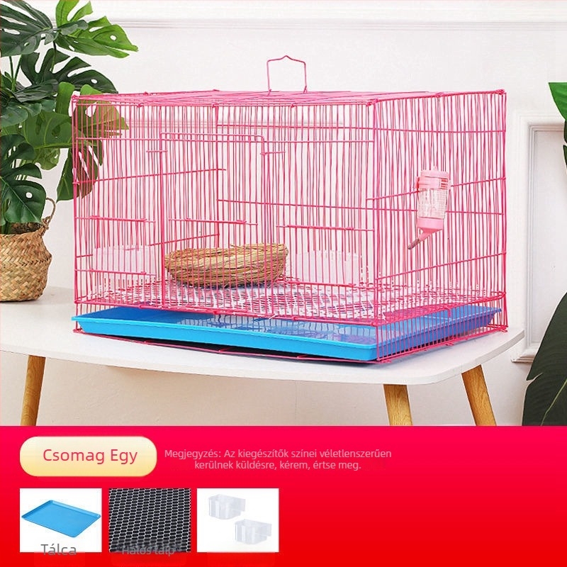 Fém nyúlketrec kisállatok számára, Eredet: Kína, Import: Nem, Márka: Egyéb, Háziállat fészek
