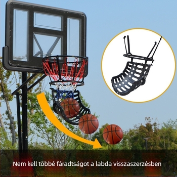 Belső használatú kosárlabda dobó edző visszadobó berendezés – nylon és PVC konstrukció, 1,3 kg, Taizhou, Kína