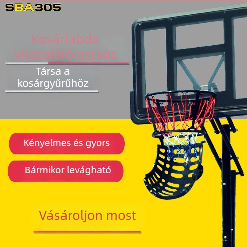 Belső használatú kosárlabda dobó edző visszadobó berendezés – nylon és PVC konstrukció, 1,3 kg, Taizhou, Kína
