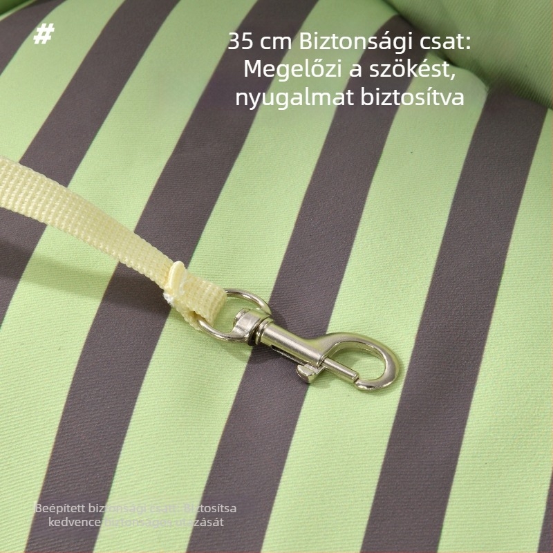 Autóba szerelhető macskaágy meleg PP pamuttal, hordozható és mosható kanapéfészek