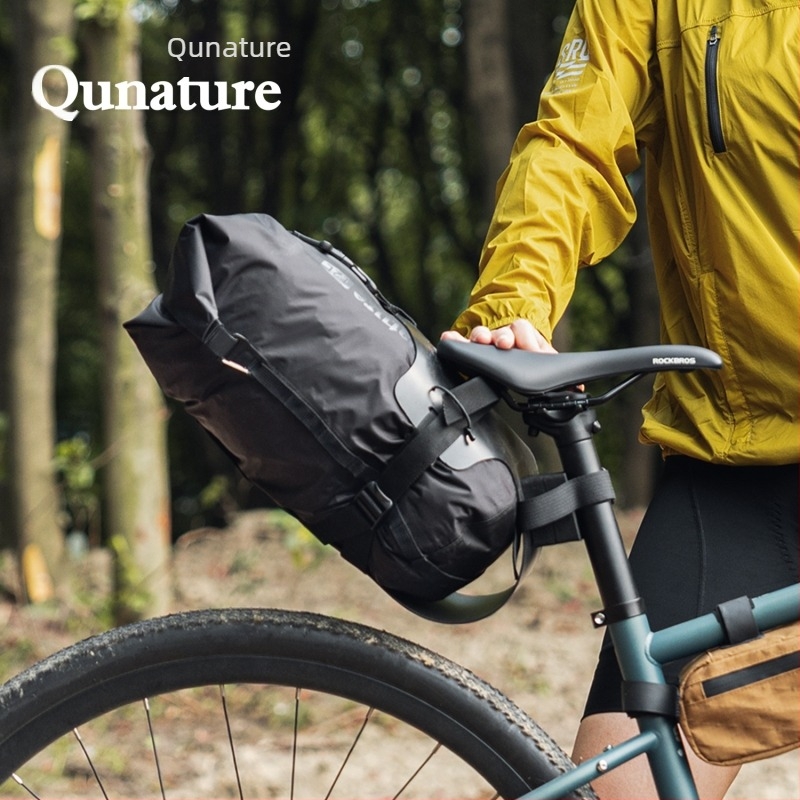 Hátsó kerékpár-rögzítő bikepacking táskához – alkalmas országúti és terep túra biciklikhez