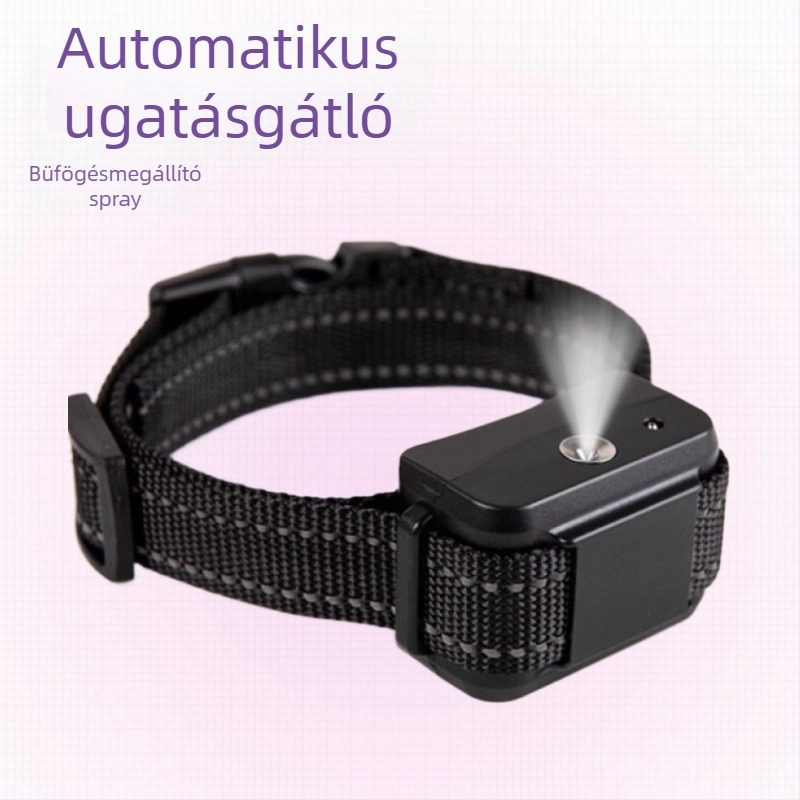 Xwpet automata spray-vel ellátott edzőnyakörv kutyáknak, műanyag ház