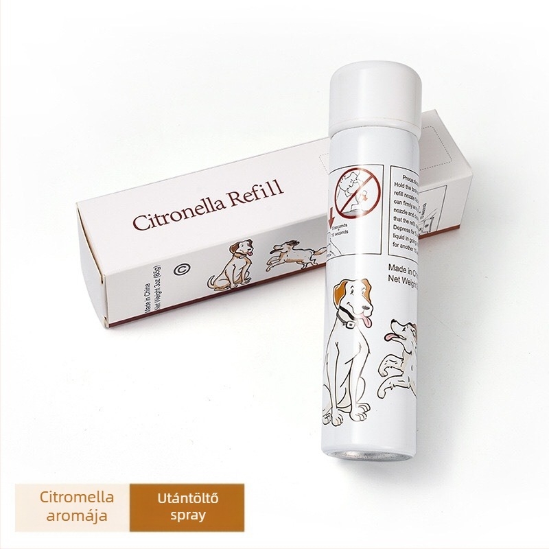 Xwpet automata spray-vel ellátott edzőnyakörv kutyáknak, műanyag ház