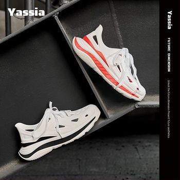 Férfiaknak szóló szandál EVA felsőrésszel és EVA talppal, strand-stílus, fűzős záródás