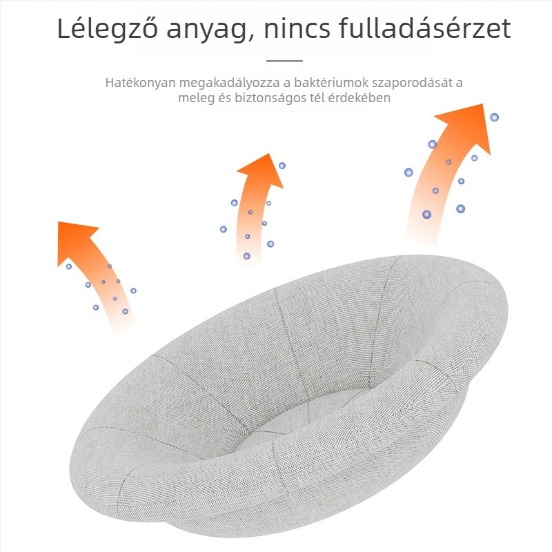 Gyro macskafészek, fa kör alakú, minden évszakra alkalmas
